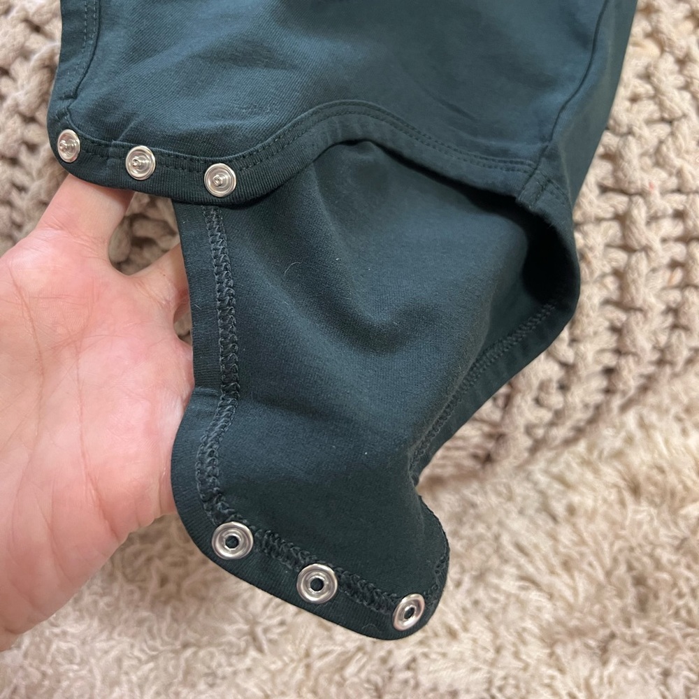 Baby boy button up onesie - holiday - Picture 2 of 8